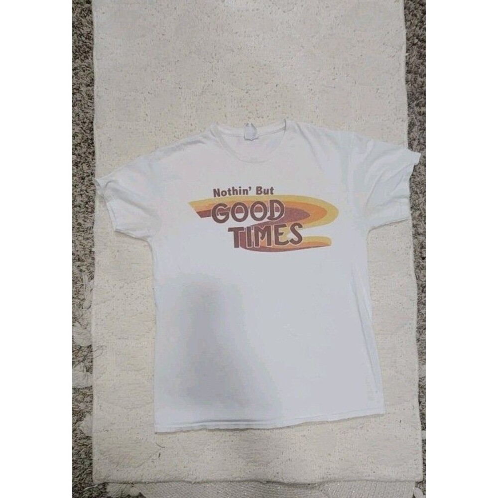 Nothing But GOOD TIMES Vintage T-shirt  Shortsleeve Preshrunk 100% Cotton Sz M